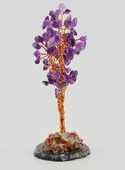 Tree of Life on Agate - Amethyst