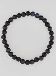 Hawk's Eye Gemstone Bracelet - 6 mm