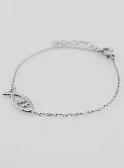 Religious Bracelet Ichtus - 925 Silver
