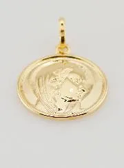 Virgin Mary Medal 925 Silver - 17mm