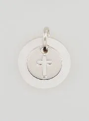 Token Medal Silver and Mother-of-Pearl - Cross