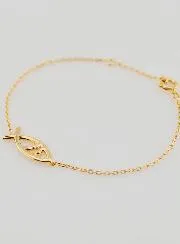 Religious Bracelet Ichtus - Gold-Plated