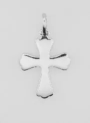 Cross Pendant Silver - 20mm