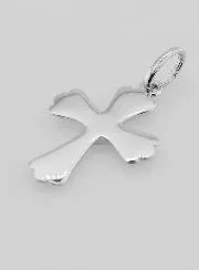 Cross Pendant Silver - 20mm