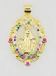 Openwork Miraculous Medal - 25mm