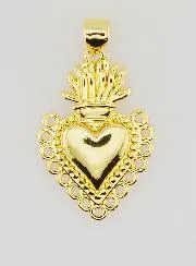 Ex-Voto Pendant Golden Brass - 25mm