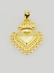 Ex-Voto Pendant Golden Brass - 25mm