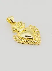 Ex-Voto Pendant Golden Brass - 25mm