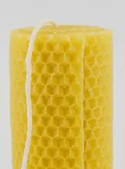 Tabletop Candle Beeswax - 10cm