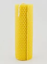 Tabletop Candle Beeswax - 15cm