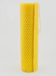 Natural Honeycomb Beeswax Candle - 20cm