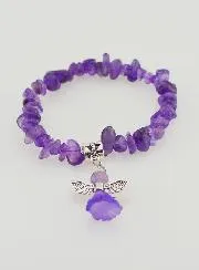 Guardian Angel Child Bracelet - Purple