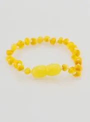 Baby Bracelet in Light Baltic Amber