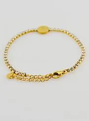 Saint Benedict Bracelet in Golden Stainless Steel