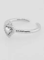 Adjustable Ex Voto Ring Brass with Stones