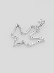 Silver Holy Spirit Confirmation Medal