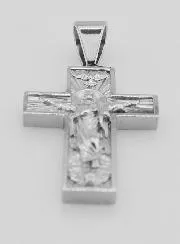 Christ the Redeemer Cross Pendant - 35mm