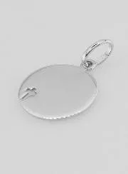 Silver Holy Spirit Confirmation Medal