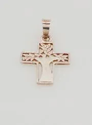 Tree of Life Cross Pendant - 15mm