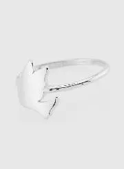 Silver Ring Dove of Peace - Size 54