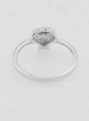 Silver Ring Scallop Shell Saint James of Compostela - Size 54