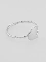 Silver Ring Dove of Peace - Size 56