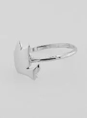 Silver Ring Dove of Peace - Size 52