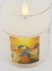Battery-operated Church Candle - Our Lady Untier of Knots