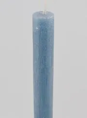 Solid Colour Candle 27cm - Blue