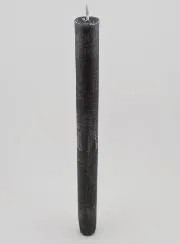 Solid Colour Candle 27cm - Grey