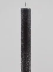 Solid Colour Candle 27cm - Grey