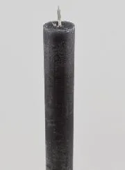 Solid Colour Candle 27cm - Grey