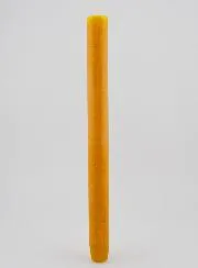 Solid Colour Candle 27cm - Honey Yellow