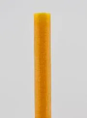 Solid Colour Candle 27cm - Honey Yellow