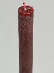Solid Colour Prayer Candle - Velvet Red