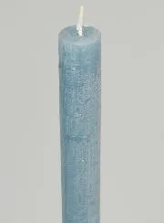 Solid Colour Prayer Candle - Blue