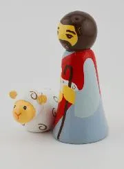 Statue of Jesus the Good Shepherd and Sheep