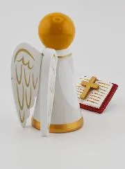 Statue Angel Gabriel with Bible