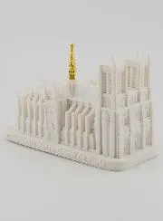 Statue Notre Dame of Paris Cathedral