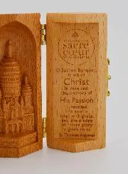Solid Wood Triptych - Basilica of the Sacred Heart