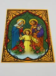 Window Magnet Stained Glass - Holy Family