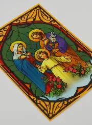 Window Magnet Stained Glass - Holy Family