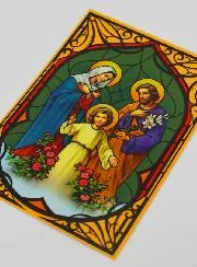 Window Magnet Stained Glass - Holy Family