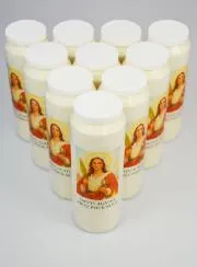 Set 10 Sanctuary Candles to Saint Agathe