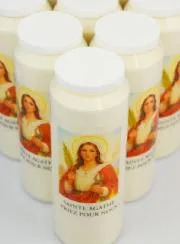 Set 10 Sanctuary Candles to Saint Agathe