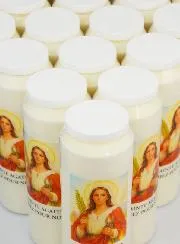 Set 20 Sanctuary Candles to Saint Agathe