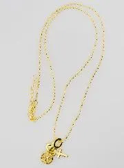 Religious Necklace 3 Charms - 40cm