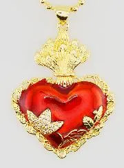 Religious Choker Necklace with Ex-Voto