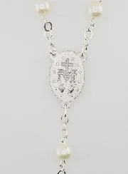 Miraculous Medal Rosary Mother-of-Pearl