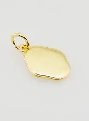 Red and White Ex-Voto Pendant - 15mm